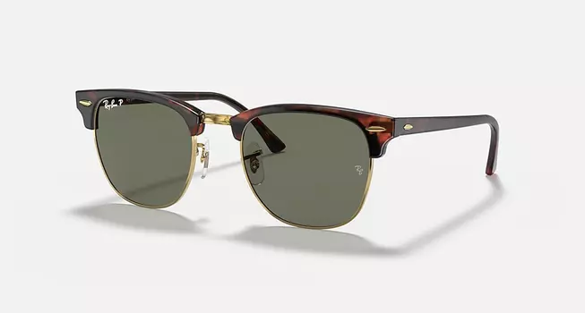 Солнцезащитные очки Ray-Ban CLUBMASTER CLASSIC, зеленый