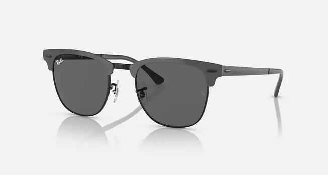 Солнцезащитные очки Ray-Ban CLUBMASTER METAL, темно-серый