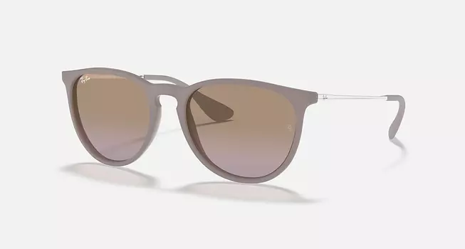 Солнцезащитные очки Ray-Ban ERIKA CLASSIC, коричневый/фиолетовый