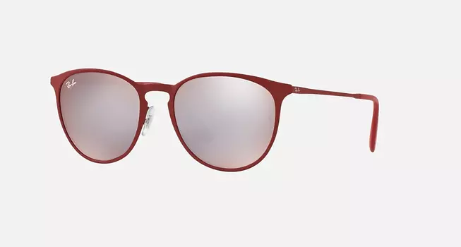Солнцезащитные очки Ray-Ban ERIKA METAL, розовый/серебряный
