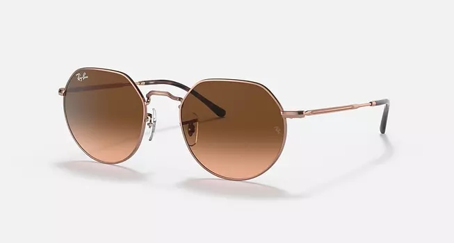 Солнцезащитные очки Ray-Ban JACK, розовый/коричневый