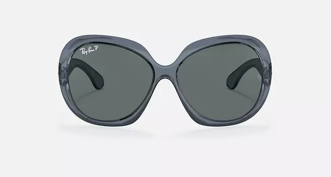 Солнцезащитные очки Ray-Ban JACKIE OHH II TRANSPARENT, темно-серый