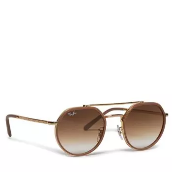 Солнцезащитные очки Ray-Ban, коричневый