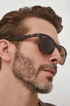 Солнцезащитные Очки Ray-Ban, коричневый