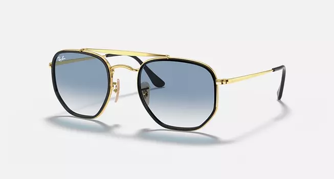 Солнцезащитные очки Ray-Ban MARSHAL II, светло-синий градиент