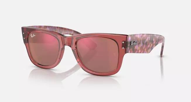 Солнцезащитные очки Ray-Ban MEGA WAYFARER, красный