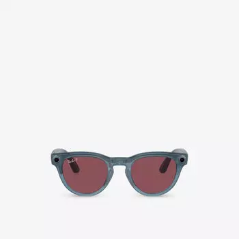 Солнцезащитные очки Ray-Ban Meta RW4009 Headliner из ацетата Ray-Ban, синий
