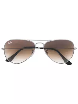 Солнцезащитные очки Ray-Ban, металлик
