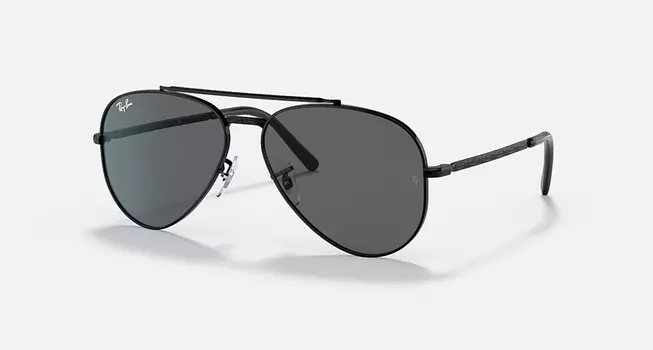 Солнцезащитные очки Ray-Ban NEW AVIATOR, темно-серый