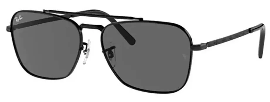 Солнцезащитные очки Ray-Ban New Caravan, черный/темно-серый