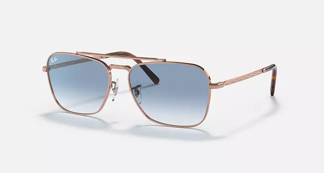 Солнцезащитные очки Ray-Ban NEW CARAVAN, синий градиент