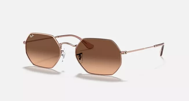 Солнцезащитные очки Ray-Ban OCTAGONAL CLASSIC, коричневый градиент