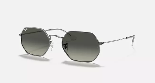 Солнцезащитные очки Ray-Ban OCTAGONAL CLASSIC, серый градиент