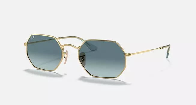 Солнцезащитные очки Ray-Ban OCTAGONAL CLASSIC, синий градиент