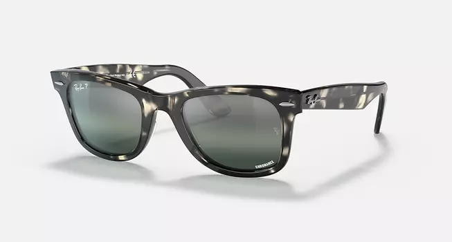 Солнцезащитные очки Ray-Ban ORIGINAL WAYFARER CHROMANCE, серебристый/синий
