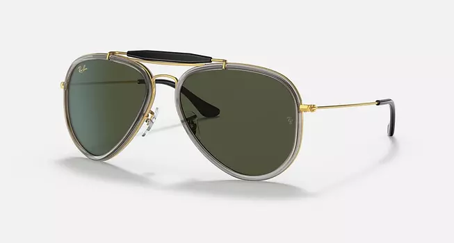 Солнцезащитные очки Ray-Ban OUTDOORSMAN, зеленый