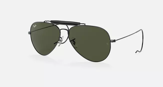 Солнцезащитные очки Ray-Ban OUTDOORSMAN, зеленый