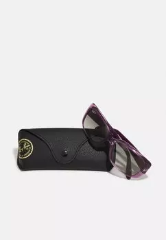 Солнцезащитные очки Ray-Ban, прозрачно-фиолетовые