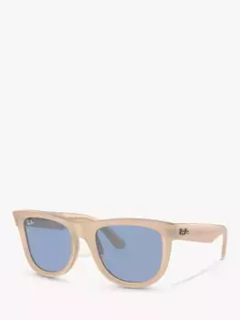 Солнцезащитные очки Ray-Ban RB0502S Wayfarer, цвет opal beige/honey