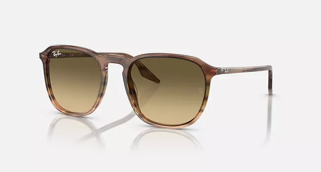 Солнцезащитные очки Ray-Ban RB2203, коричнево-черный