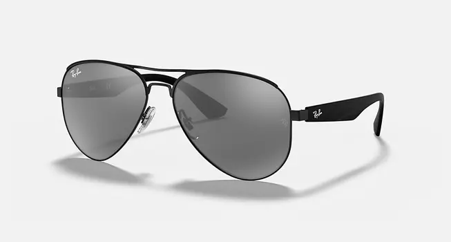 Солнцезащитные очки Ray-Ban RB3523, серый/серебряный