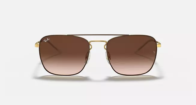 Солнцезащитные очки Ray-Ban RB3588, коричневый градиент