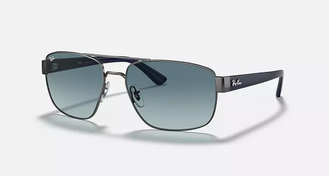 Солнцезащитные очки Ray-Ban RB3663, синий/серый градиент