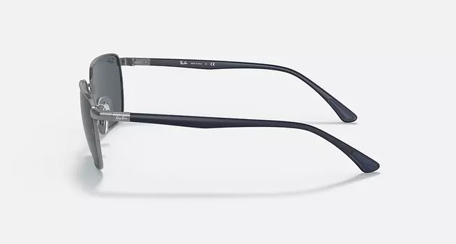 Солнцезащитные очки Ray-Ban RB3684, синий/серый классический