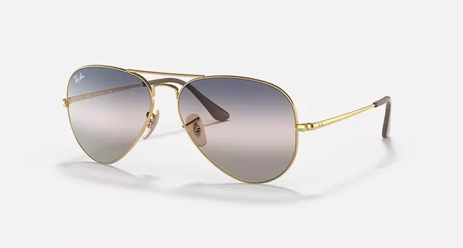 Солнцезащитные очки Ray-Ban RB3689 BI-GRADIENT, розовый/синий градиент