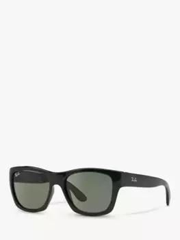 Солнцезащитные очки Ray-Ban RB4194 Unisex Square, цвет black/green