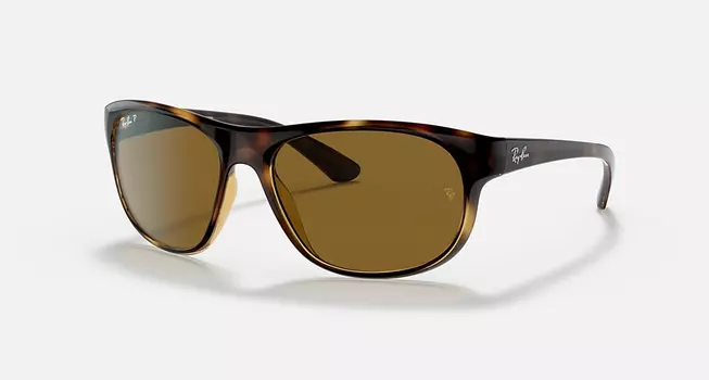 Солнцезащитные очки Ray-Ban RB4351, темно-коричневый