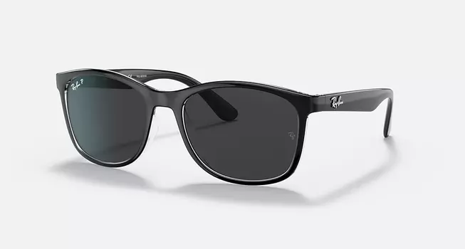 Солнцезащитные очки Ray-Ban RB4374, полярный черный