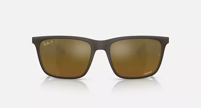 Солнцезащитные очки Ray-Ban RB4385, коричневый/золотой