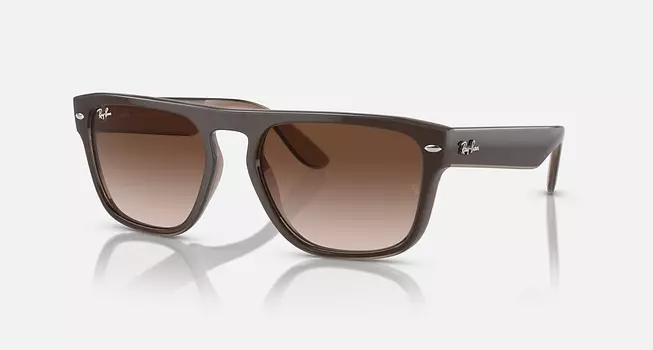 Солнцезащитные очки Ray-Ban RB4407, коричневый