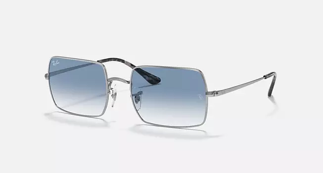Солнцезащитные очки Ray-Ban RECTANGLE 1969, светло-синий градиент