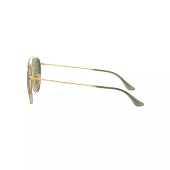 Солнцезащитные очки Ray-Ban ROUND DOUBLE BRIDGE, зеленый градиент