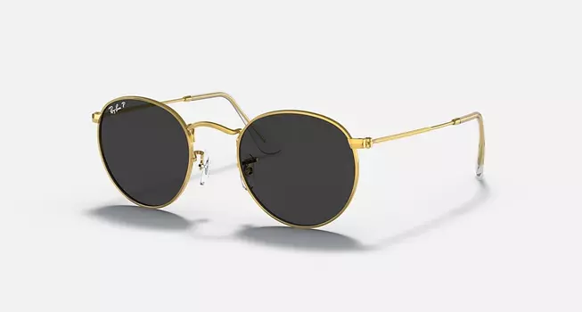 Солнцезащитные очки Ray-Ban ROUND METAL, черный