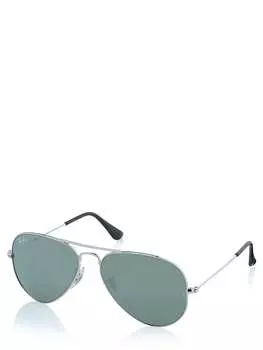 Солнцезащитные очки Ray Ban, серебряный