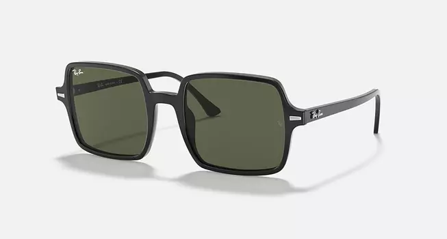 Солнцезащитные очки Ray-Ban SQUARE II, зеленый