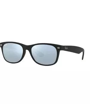 Солнцезащитные очки Ray-Ban унисекс New Wayfarer 0RB2132 55 мм, черный