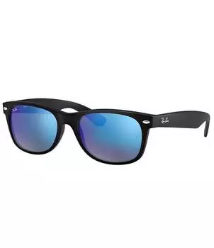 Солнцезащитные очки Ray-Ban унисекс New Wayfarer 0RB2132 55 мм, черный