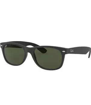 Солнцезащитные очки Ray-Ban унисекс New Wayfarer 55 мм, черный