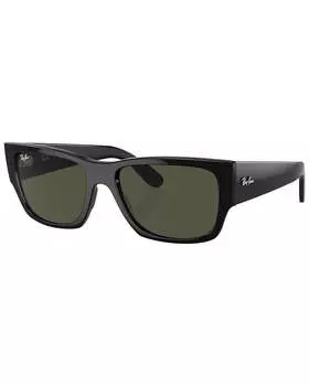 Солнцезащитные очки Ray-Ban Unisex RB0947SCARLOS 56 мм, черный