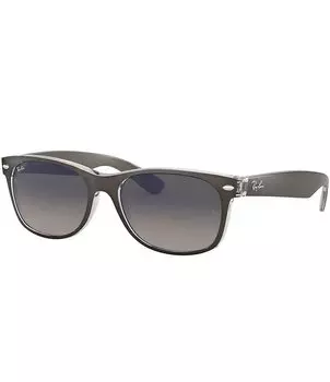 Солнцезащитные очки Ray-Ban унисекс RB2132 55 мм Wayfarer, серый