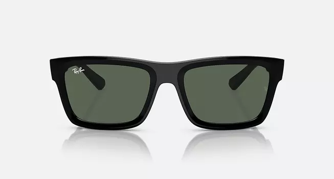 Солнцезащитные очки Ray-Ban WARREN BIO-BASED, темно-зеленый