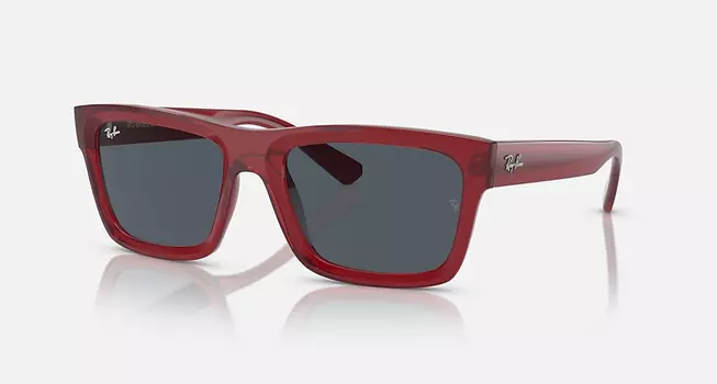 Солнцезащитные очки Ray-Ban WARREN BIO-BASED, темно-серый