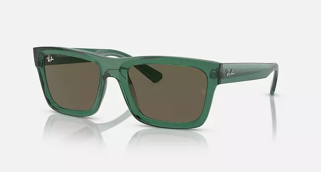 Солнцезащитные очки Ray-Ban WARREN BIO-BASED, коричневый