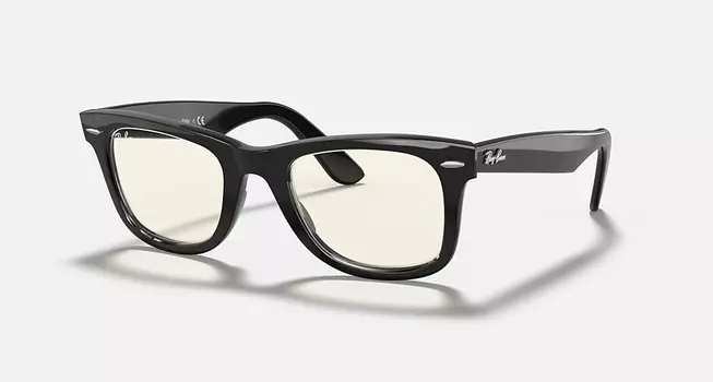 Солнцезащитные очки Ray-Ban WAYFARER CLEAR EVOLVE, прозрачный серый