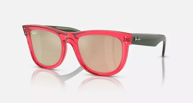 Солнцезащитные очки Ray-Ban WAYFARER REVERSE, светлое золото