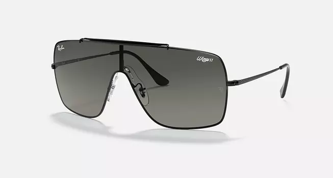 Солнцезащитные очки Ray-Ban WINGS II, серый градиент